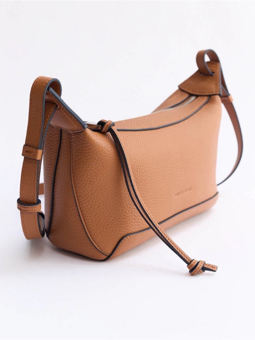 The Horse Tan Pebbled Leather Shoulder Bag